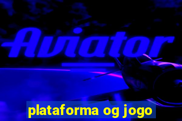 plataforma og jogo